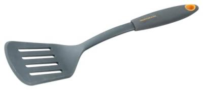 Fackelmann 25210 Soft Spatule ajour&eacute;e Nylon/PP/TPR Gris/Orange 31 cm