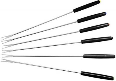 Lot de 6 fourchettes &agrave; fondue savoyarde fackelmann ref. 48491 48491