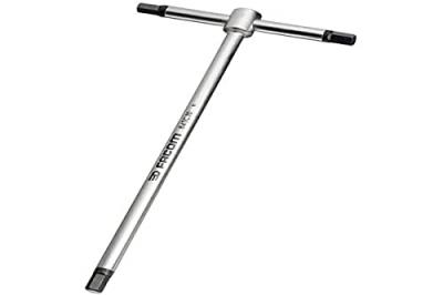 Cl&eacute; m&acirc;le en 'T' 6 pans m&eacute;triques diam&egrave;tre 2mm longueur 125mm - 84TC.2
