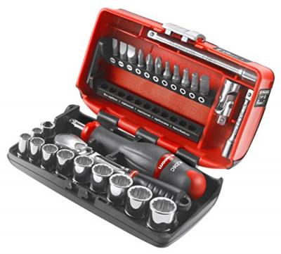 Facom 1 Coffret Douilles 1/4" 12 Pans M&eacute;trique - Rl.nano112 Facom