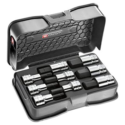 Coffret douilles et tournevis 1/2' 6 pans 5-19mm - STM.J9APB - Facom