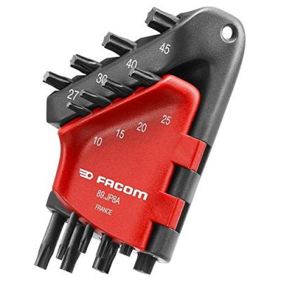 Facom 1 Jeux De Cl&eacute;s M&acirc;les Coud&eacute;es Torx&reg; En &Eacute;tui Facom