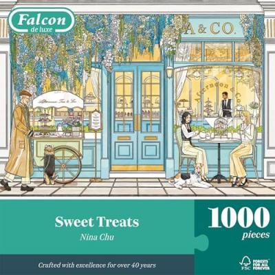 Puzzle 1000 pi&egrave;ces : Falcon - Douceurs sucr&eacute;es Falcon de luxe