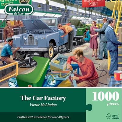 Puzzle L'usine de Voitures Falcon