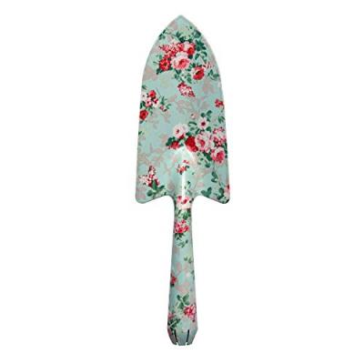 Esschert Design pelle de jardin 7,9 x 27,5 cm acier rose/vert