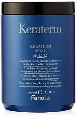 Keraterm Lot de 2 masques lissants anti-frisottis 1000 ml