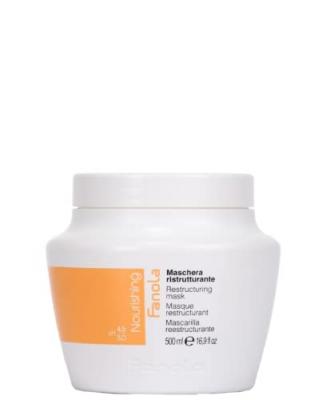 FANOLA Nourishing Masque Restructurant Cheveux Abim&eacute;s, 500 ml, 1 Unit&eacute;