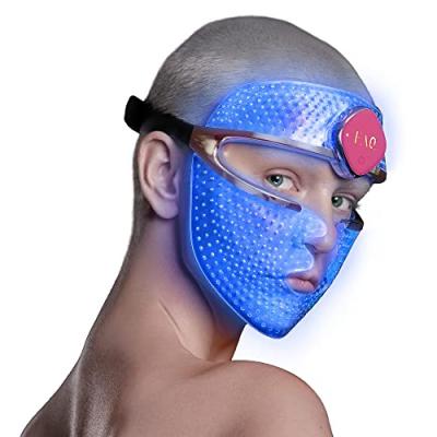 FAQ 201 Traitement masque visage appareil anti-&acirc;ge &agrave; LED RVB en pur silicone