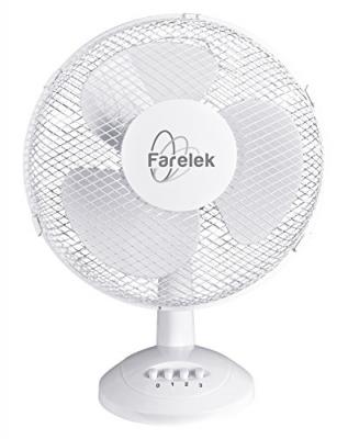 Ventilateur ""miami"" &oslash; 30 cm de table - blanc FAR3431541120402