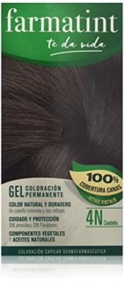 Farmatint Coloration Permanente Sans Ammoniac Blond Fonc&eacute; 130 ml 4N