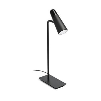 Faro Lao - Lampe De Table Led 1 Lumi&egrave;re R&eacute;glable Noir