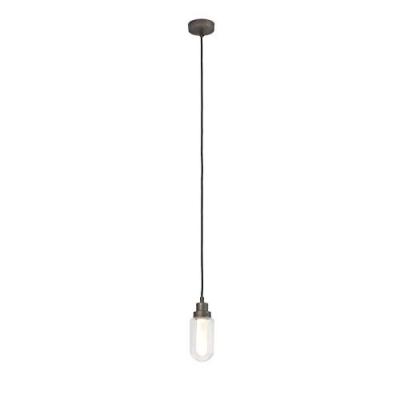 Faro brume - suspension led salle de bains gris m&eacute;tallis&eacute; 3w 2700k