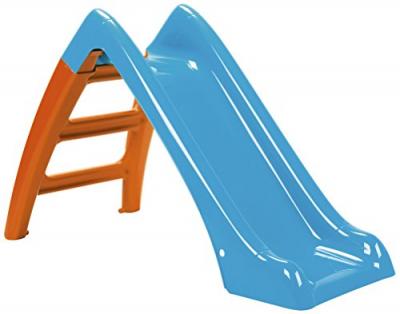 FEBER - Slide, Petit toboggan d'ext&eacute;rieur, rampe de 107 cm, pour enfants de 1 &agrave; 5 ans