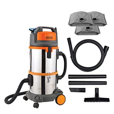 Aspirateur sp&eacute;cial pl&acirc;tre - Eau et poussi&egrave;re 1400 W 28 L - Cuve Inox