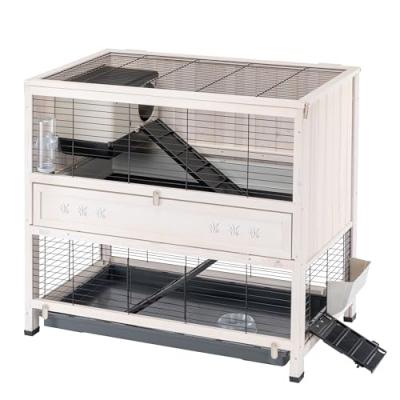 Cage en bois Indoor Home - L 108 x l 59 x H 102,5 cm