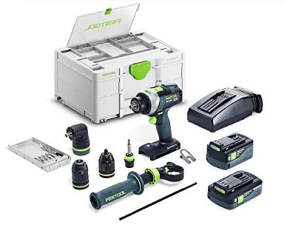 Festool - Perceuse-visseuse &agrave; percu tpc 18/4 5,0/4,0 I-Set/XL - 577622