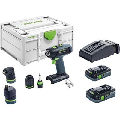 Perceuse visseuse sans fil T 18+3 HPC 4.0 I-Set FESTOOL - 576989