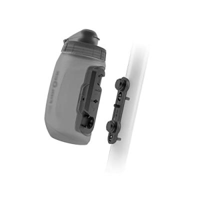 Fidlock - Bottle 450 + Bike Base - Bidon v&eacute;lo taille 450 ml, gris