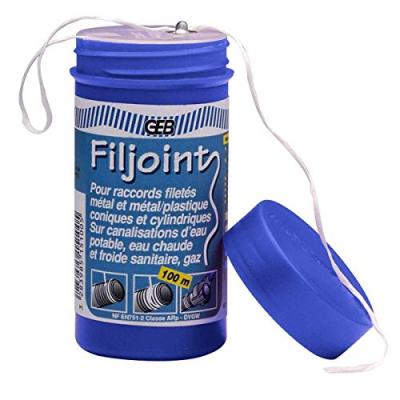 Filjoint Fil D'&Eacute;tanch&eacute;it&eacute; Pour Raccords Filet&eacute;s - 100 M&egrave;tres