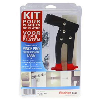 Fischer - Kit pince expansion + 40 chevilles m&eacute;talliques hm