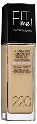 Maybelline Fit Me Luminous + Smooth Fond de teint - 220 Natural Beige