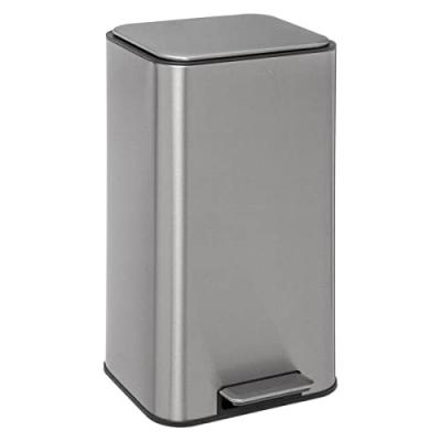 FIVE Simply Smart - Poubelle en M&eacute;tal Safir 30L Inox 