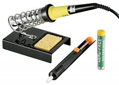 Fixpoint 51213 Set de Soudure sans Plomb avec 4 pi&egrave;ces, Noir