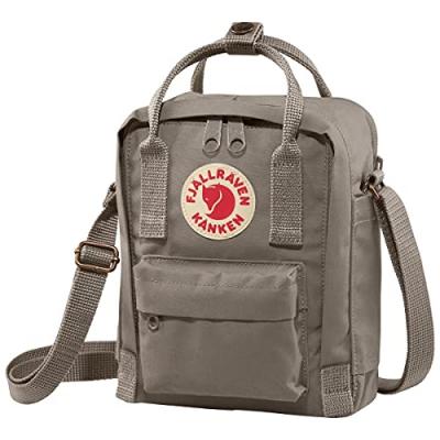 Fj&auml;llr&auml;ven Sac &agrave; bandouli&egrave;re 'K&aring;nken' gris / rouge / blanc
