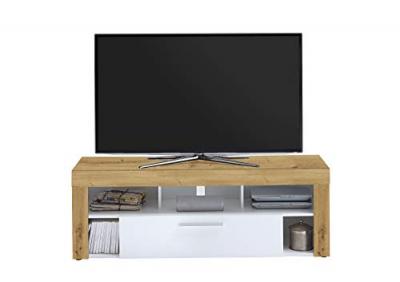 Paris Prix - Meuble Tv 1 Tiroir Design biotin 150cm Ch&ecirc;ne