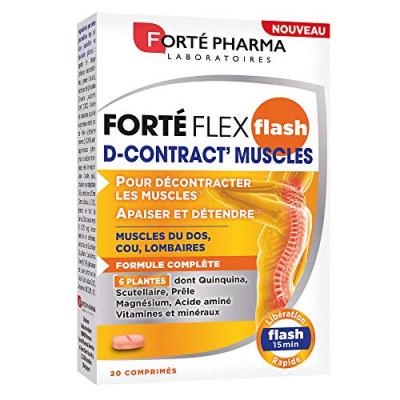 D-Contract Muscles Flash 20 comprim&eacute;s Fort&eacute; Flex Fort&eacute; Pharma