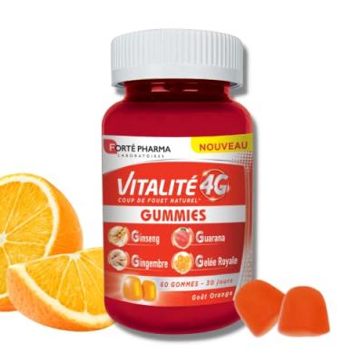 Fort&eacute; pharma vitalit&eacute; 4g 60 gummies