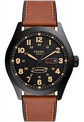 Montre Fossil Defender homme solaire en cuir - FS5978