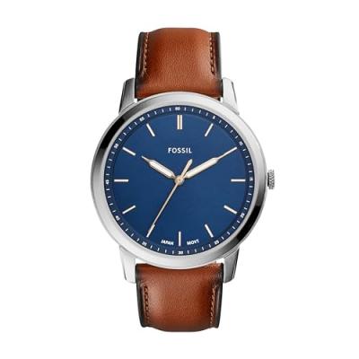 Fossil Montre Homme FS5304 Bleu 