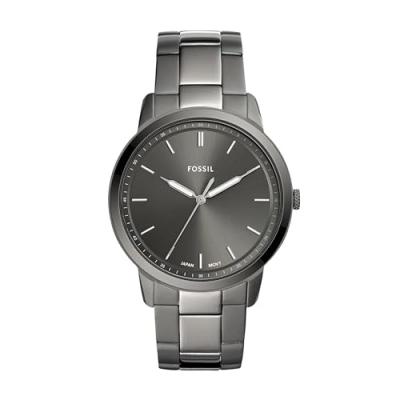Montre Fossil FS5459 - Montre Acier Gris Fossil Montres