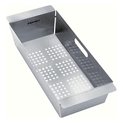 FRANKE 112.0057.214 &Eacute;gouttoir en acier inoxydable pour &eacute;vier Couleur : Gris