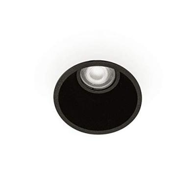 Faro - Spot encastr&eacute; Fresh - Sans ampoule - GU10 - Noir - Noir