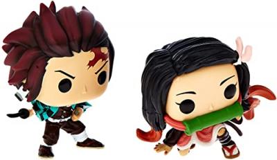 Figurines Funko Pop Animation Demon Slayer 2 Pack Tanjiro and Nezuko