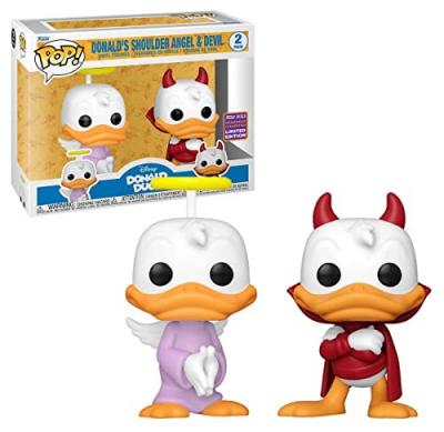 Funko Pop Disney Donald Duck Donald Angel And Devil Exclusive Orange