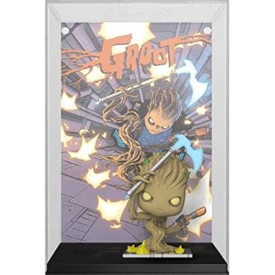 Figurine Funko Marvel POP! Comic Cover Vinyl Groot 9 cm- - Figurine