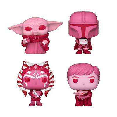 Figurine Funko Star Wars Valentines pack 4s Pocket POP! Vinyl 4 cm- -