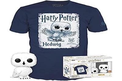 Figurine Funko Pop! & T.Shirt XL (Adult) : Harry Potter - Hedwig