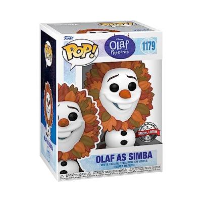 Funko Pop Disney Olaf Present Olaf As Simba Exclusive Multicolore