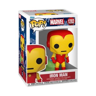 Figurine Funko Marvel Pop Holiday Iron Man W/Bag- - Figurine