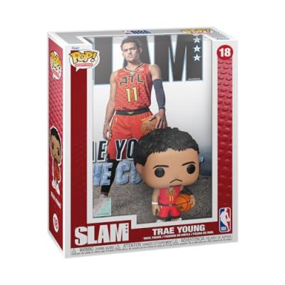 Nba Cover - Figurine Pop! Trae Young (slam Magazin) 9 Cm