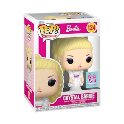 Figurine Pop Funko BARBIE - POP Retro Toys N&deg; 124 - Crystal Barbie (GL) - Figurines Pop - 221925 