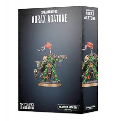 Games Workshop Warhammer 40k - Salamanders Adrax Agatone 48-92 Noir