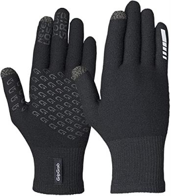 Gants longs gripgrab primavera merino ii noir