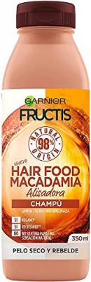 Garnier Fructis Hair Food Champ&uacute; Macadamia Alisadora - 350 Ml