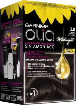 Garnier - Olia 3.0 Ch&acirc;tain Fonc&eacute; Pur Coloration capillaire 1 unit&eacute;