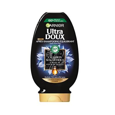 Garnier Ultra Doux Apr}s Shampooing {quilibrant charbon et huile de nigelle 200ml